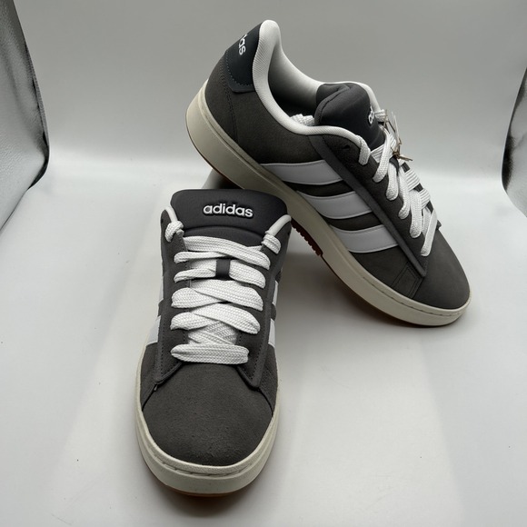 NEW Adidas Men\'s Grand Court Alpha 00s Sneakers,Gray/White,SZ: 12 M, (NWOB) main image 16